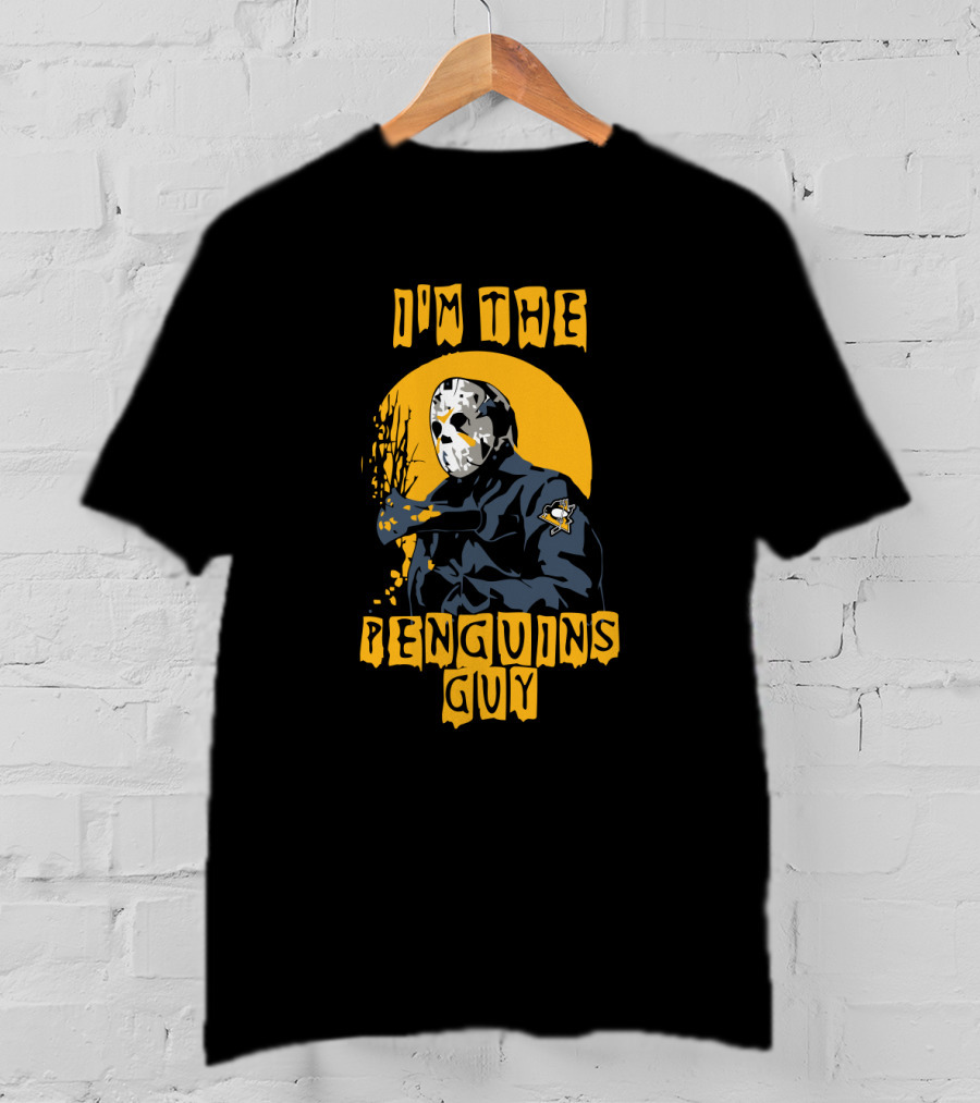 I'm The Penguins Guy Jason Voorhees With Pittsburgh Penguins T-Shirt