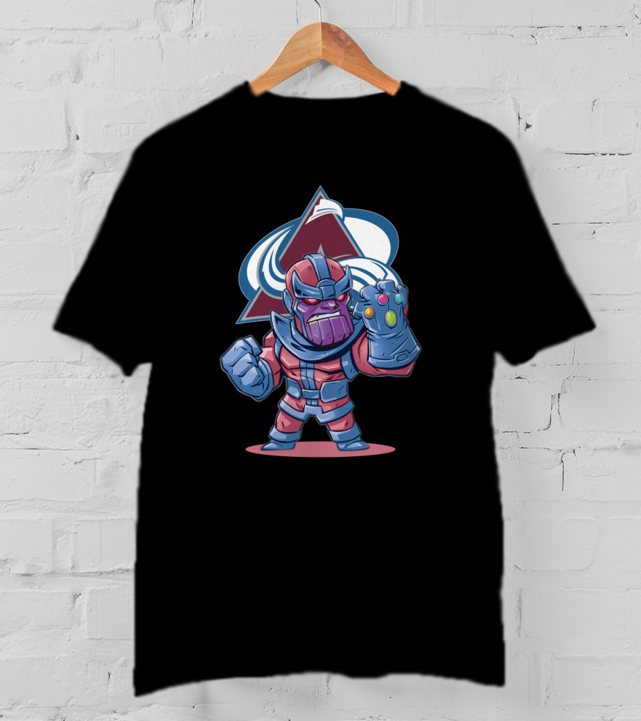 Thanos Colorado Avalanche Crossover T-Shirt