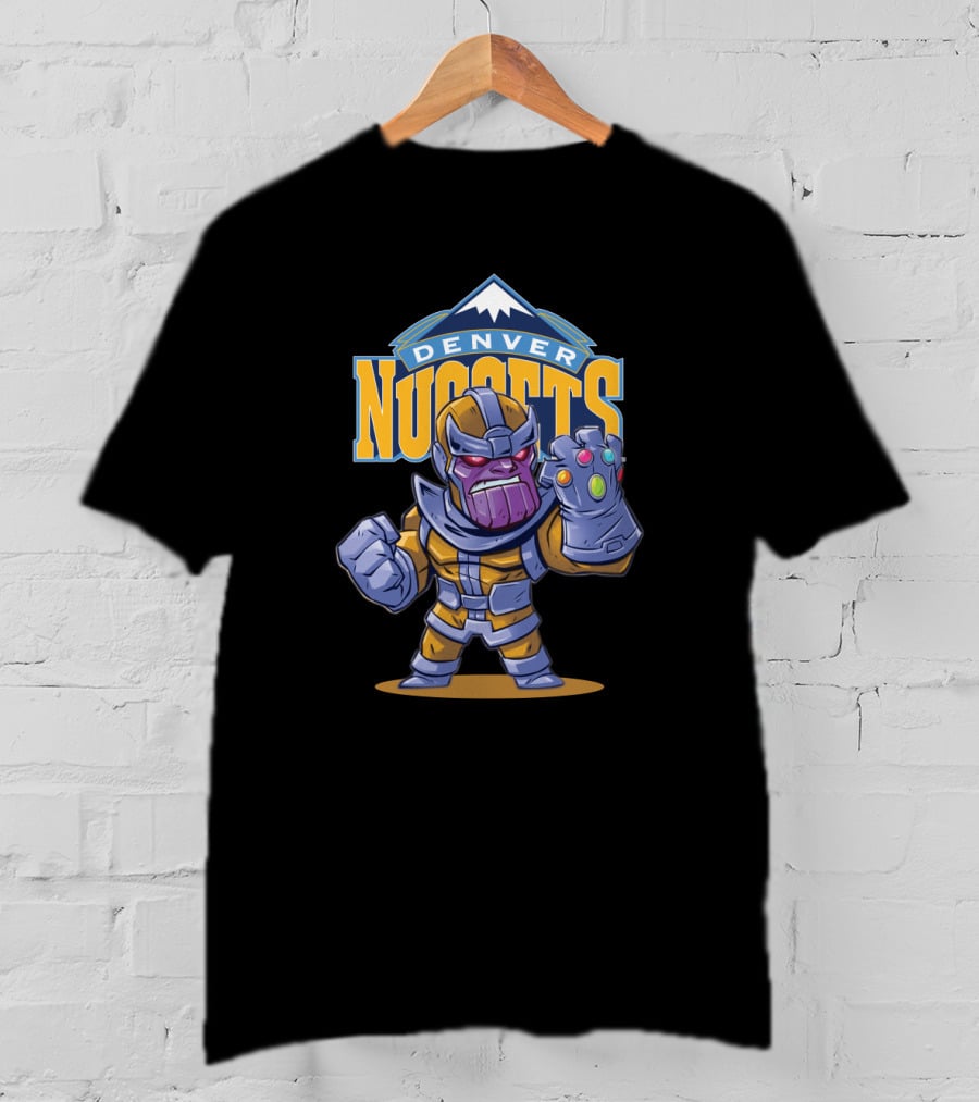 Denver Nuggets Thanos Fan Mashup T-Shirt