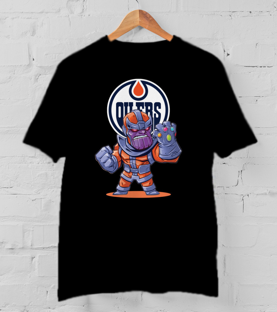 Thanos Edmonton Oilers Crossover T-Shirt