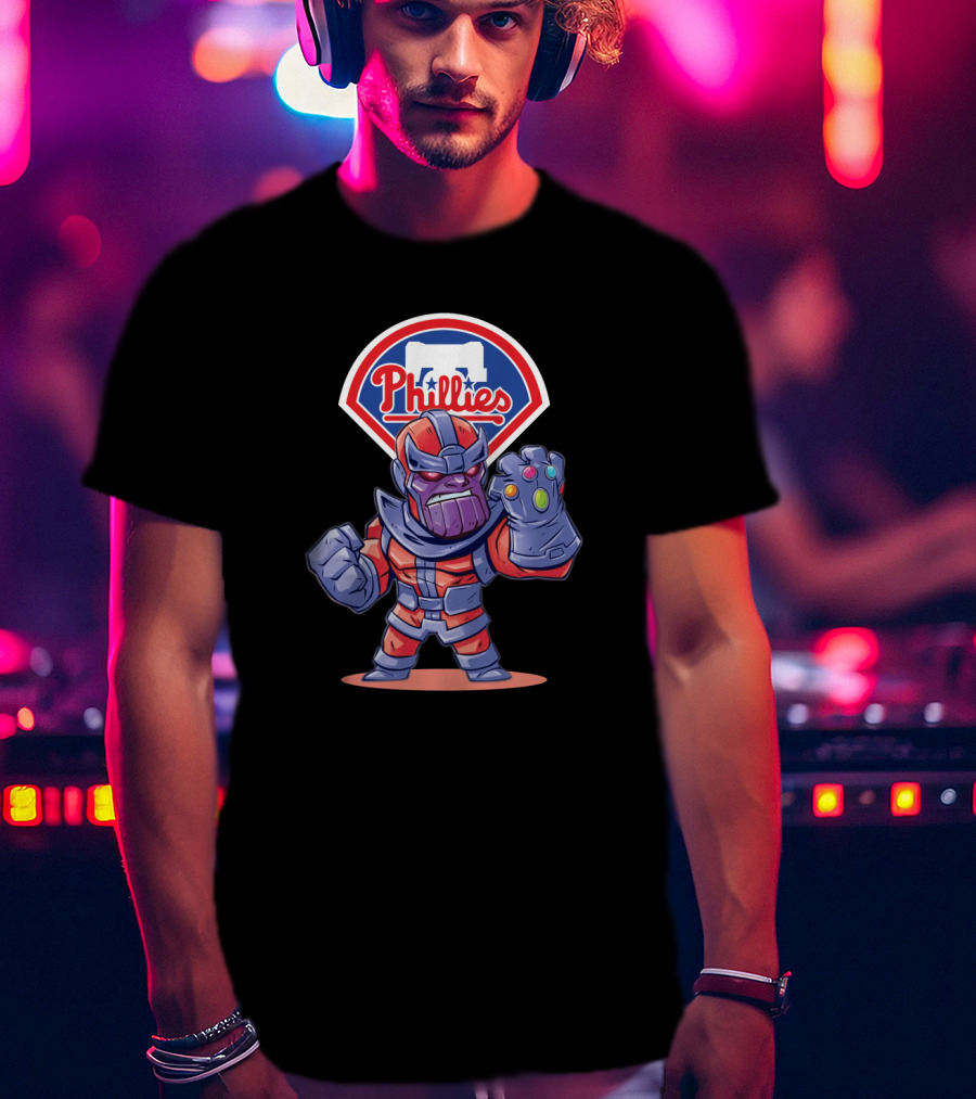 Thanos Philadelphia Phillies Fans Mashup T-Shirt