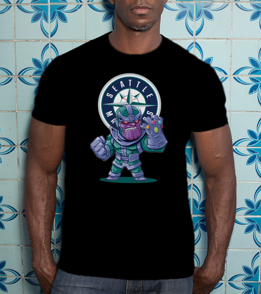 Seattle Mariners Thanos Mashup T-Shirt