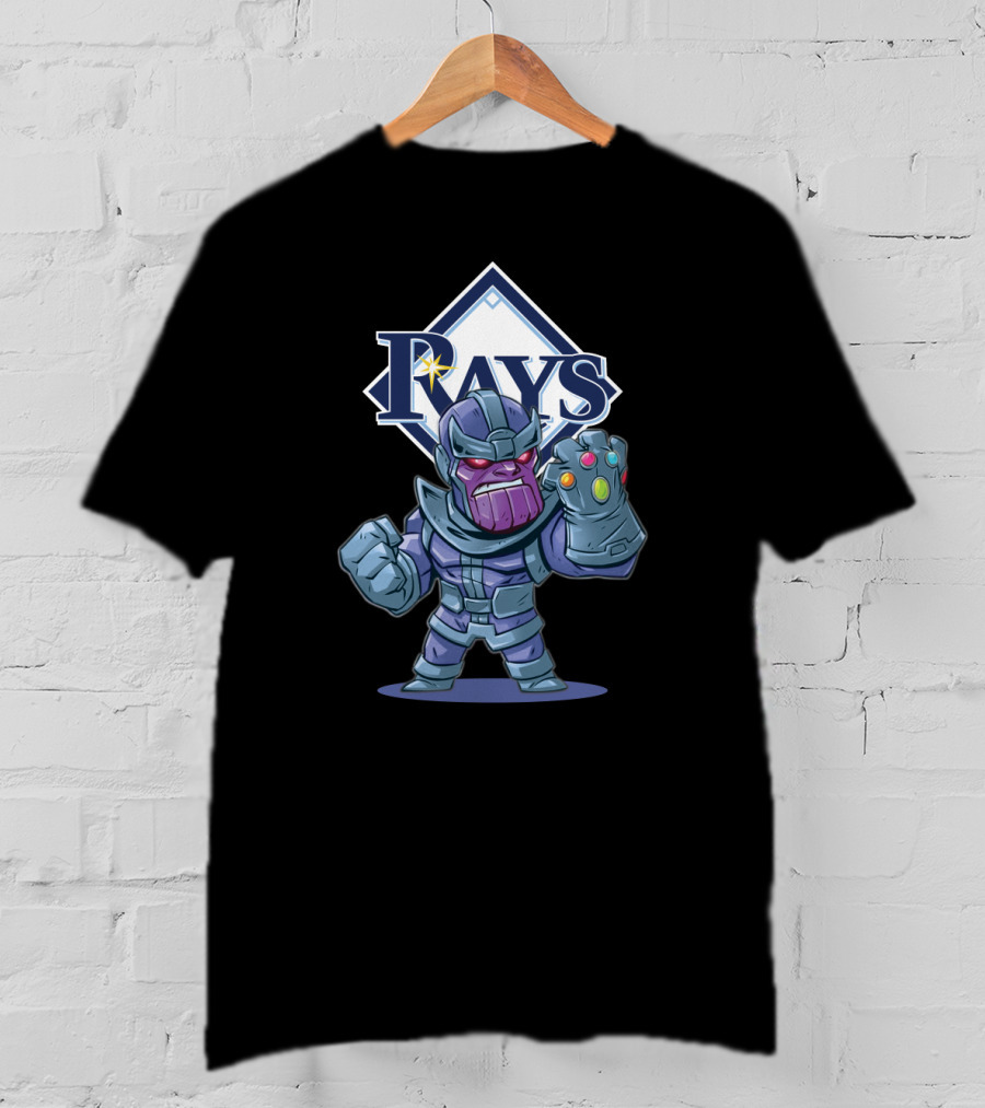 Rays Thanos Tampa Bay Fans Infinity Gauntlet T-Shirt