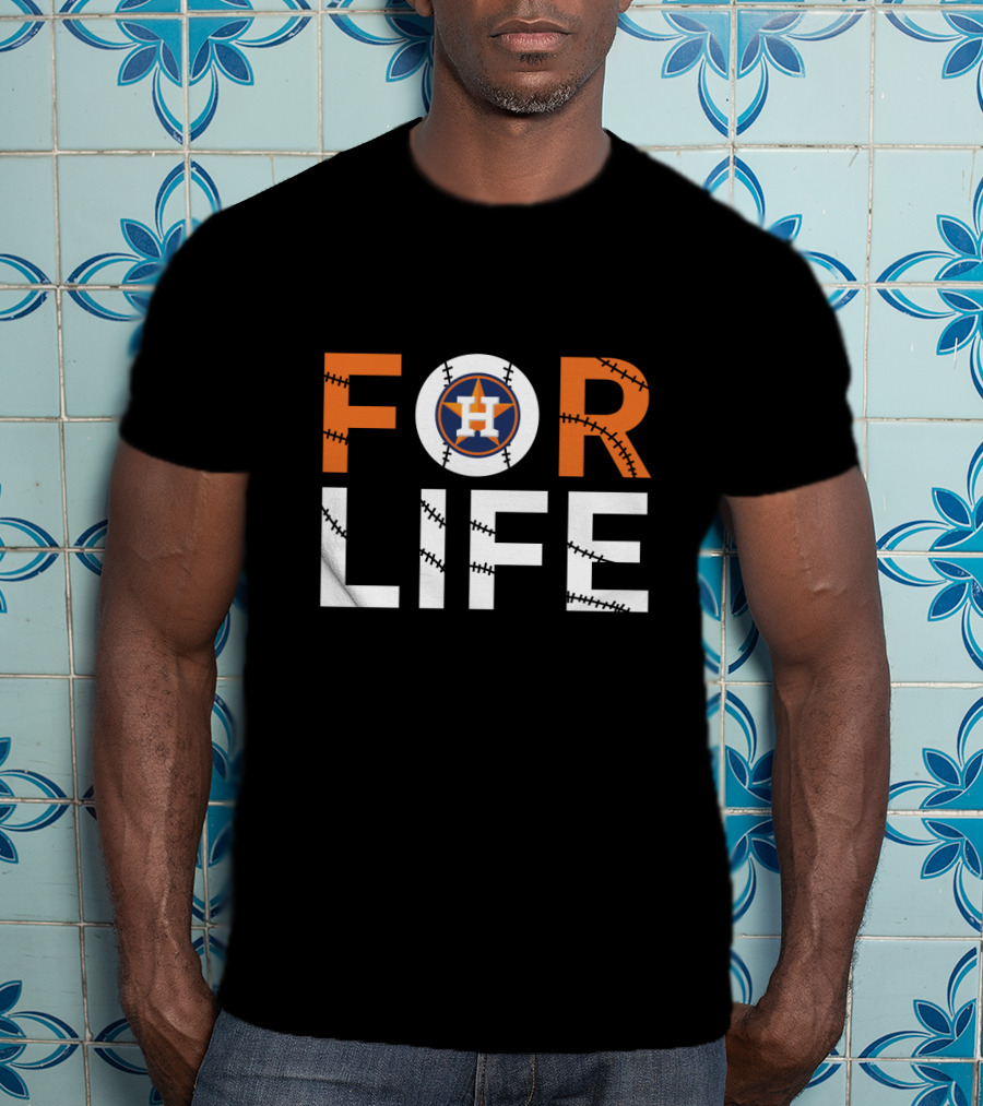 Houston Astros Baseball Logo For Life T-Shirt
