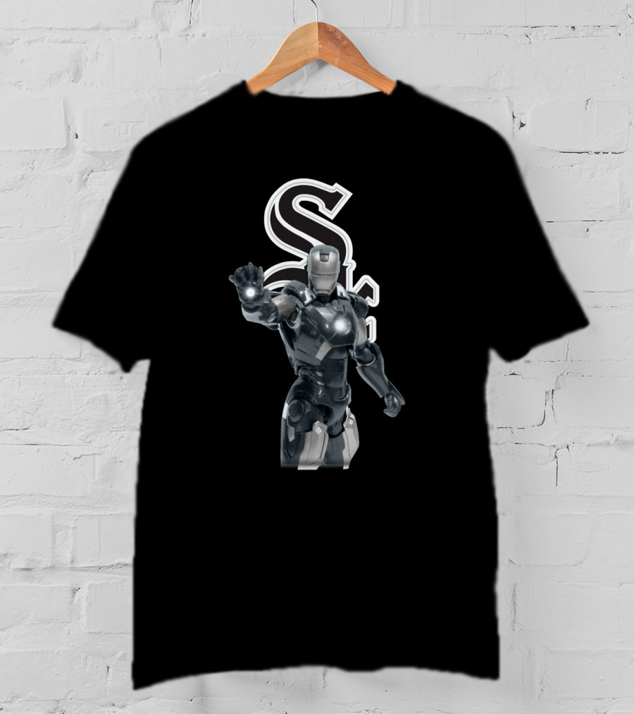 Iron Man Marvel Chicago White Sox Crossover S T-Shirt