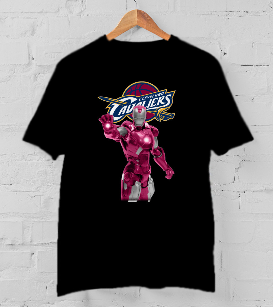 Cleveland Cavaliers Iron Man Basketball Crossover For Fans T-Shirt