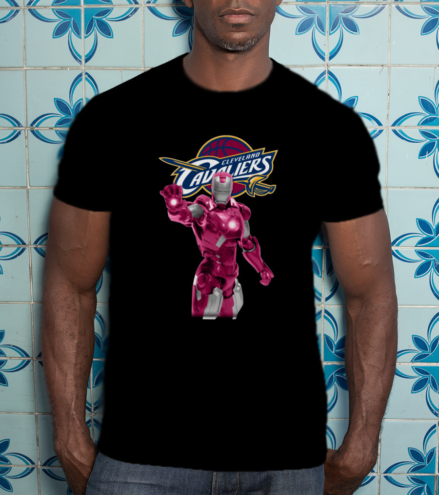 Cleveland Cavaliers Iron Man Basketball Crossover For Fans T-Shirt