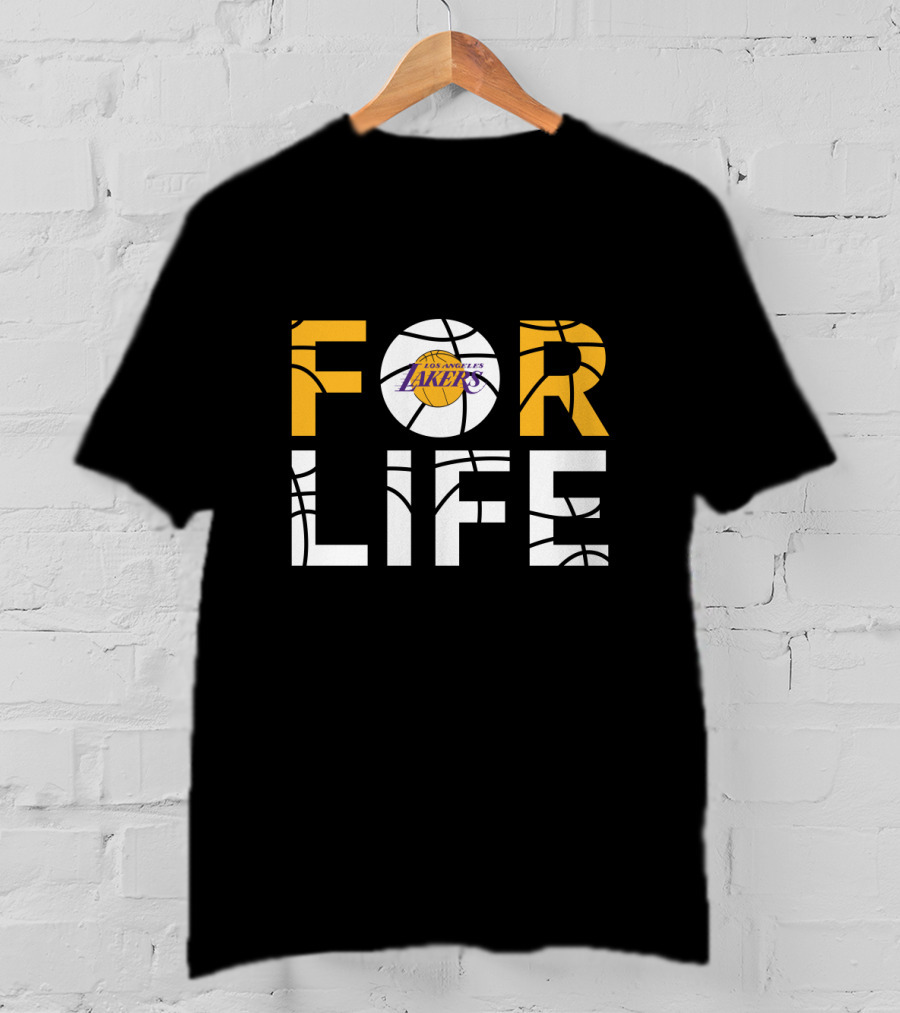 Los Angeles Lakers Basketball Fan For Life T-Shirt