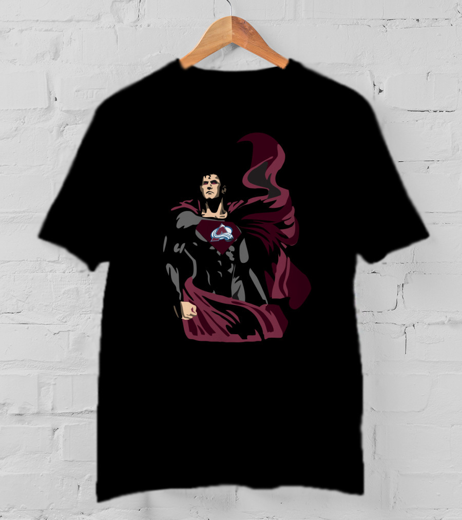 Superman Colorado Avalanche Fans Hero T-Shirt