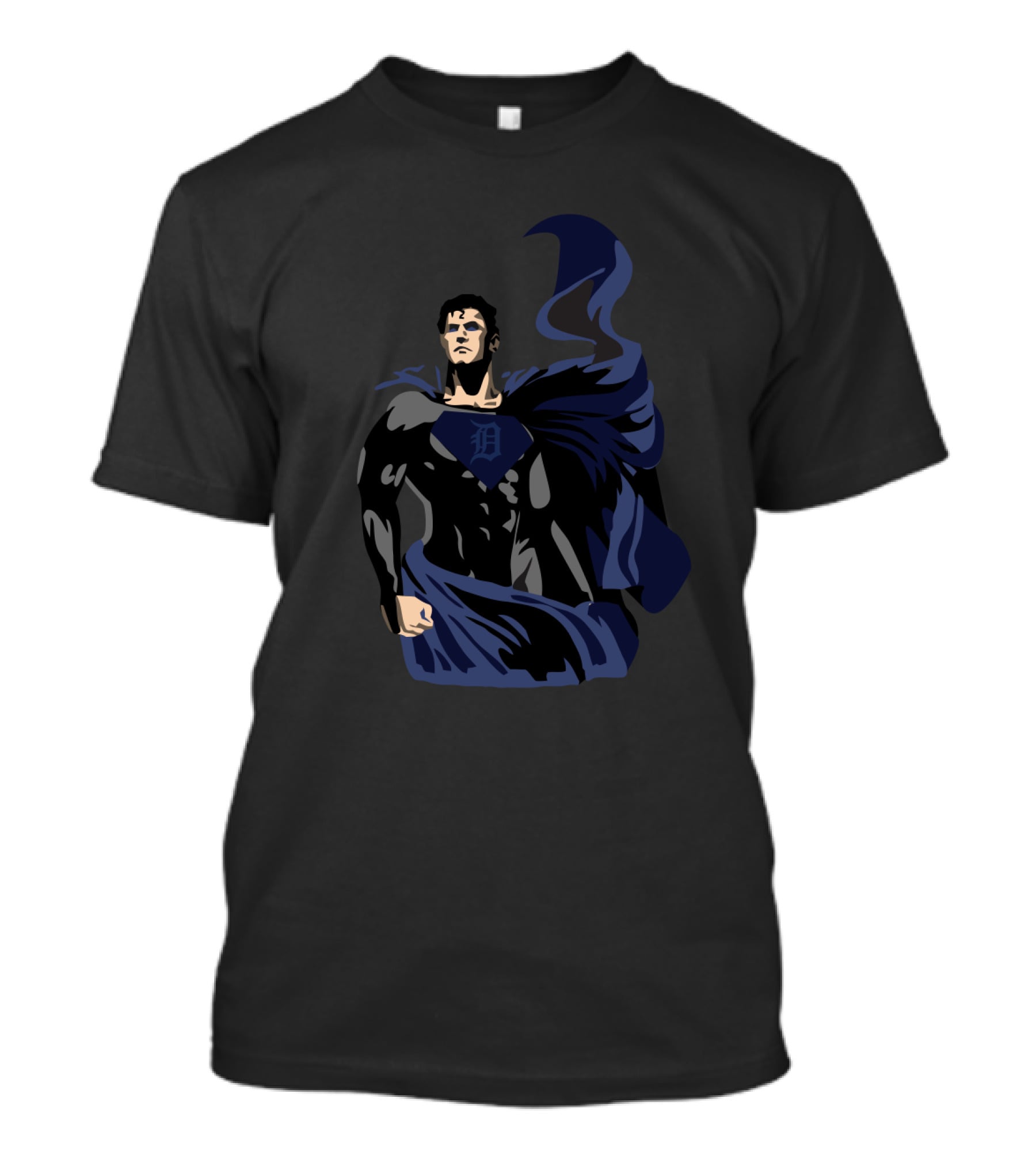 Superman Detroit Tigers Fan T-Shirt