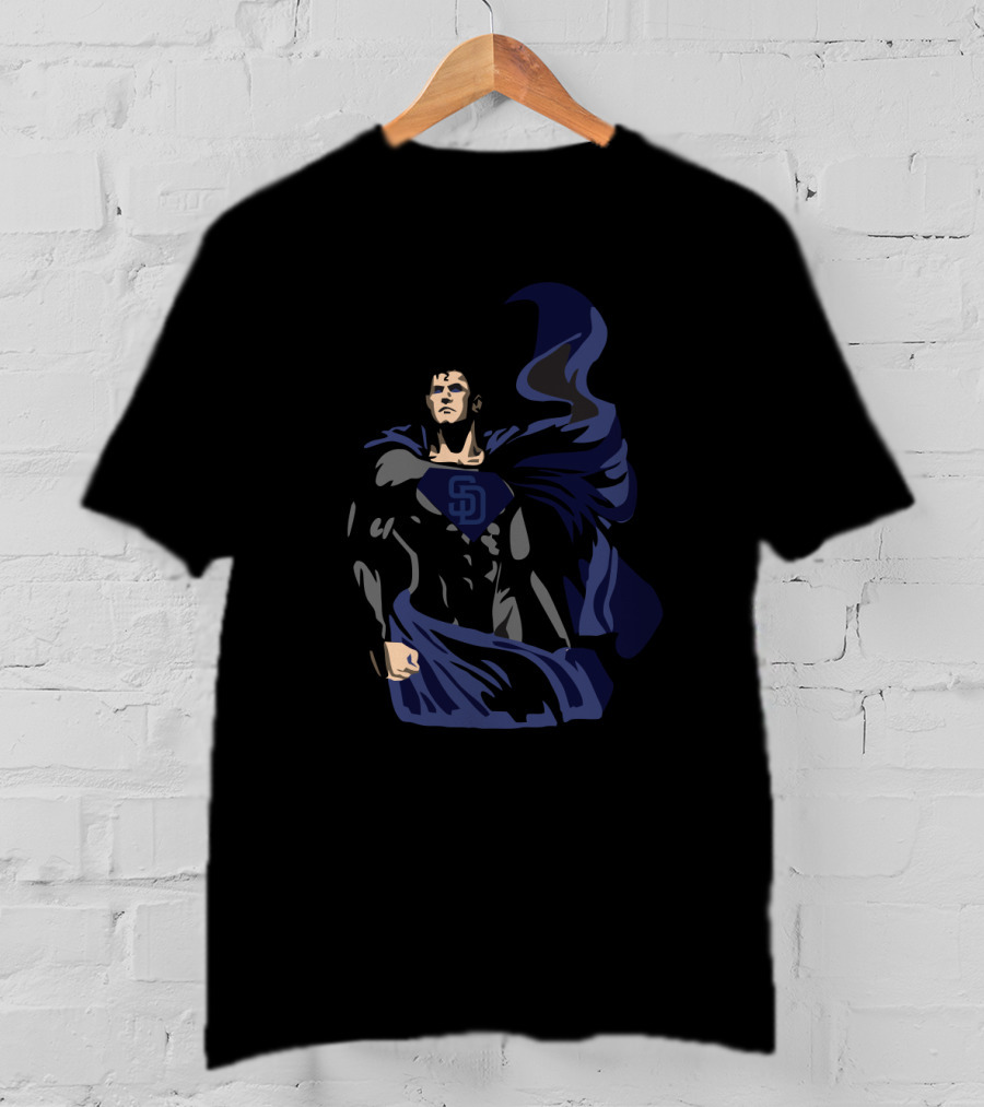 Superman San Diego Padres Fan T-Shirt