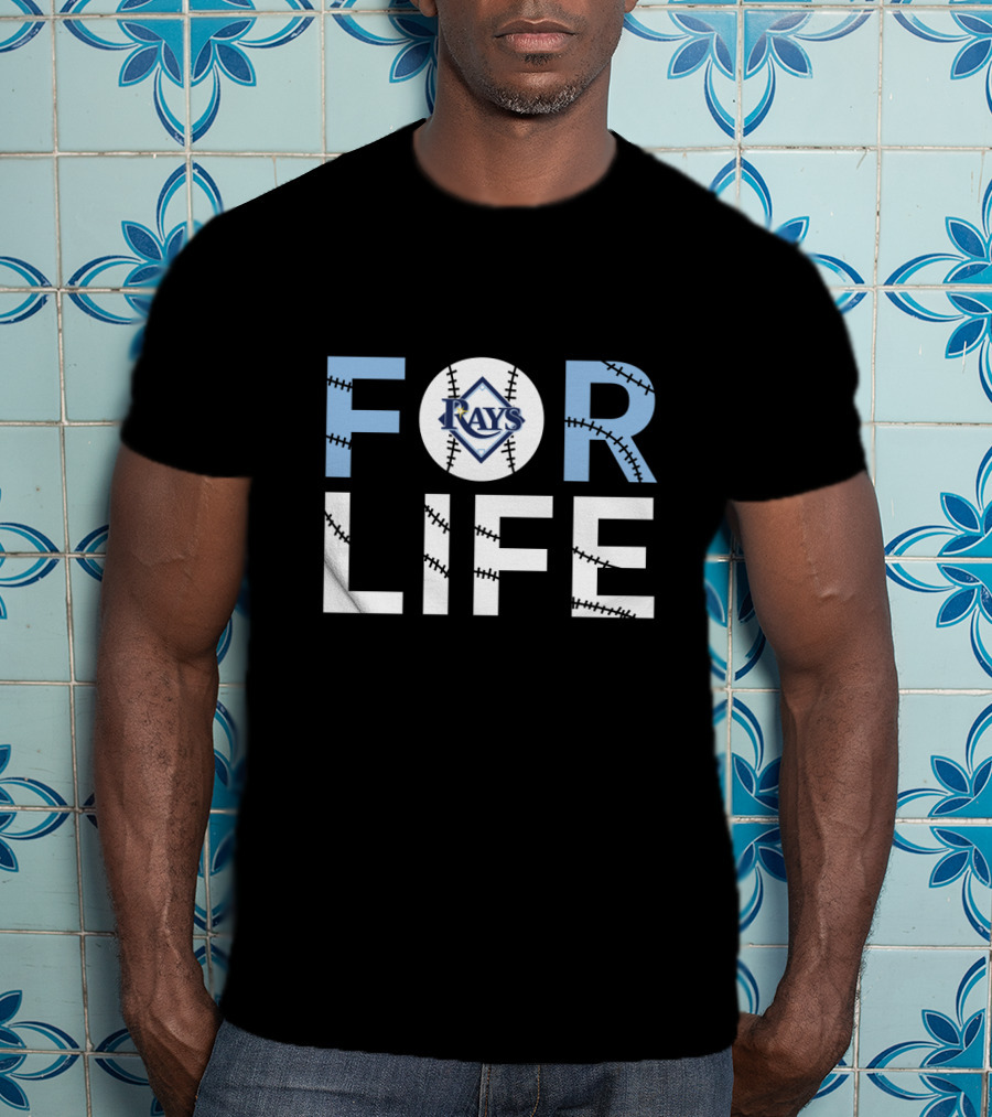 Tampa Bay Rays Baseball For Life Fan T-Shirt