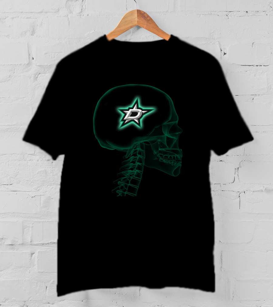 Dallas Stars Brain Halloween Fan Favorite T-Shirt