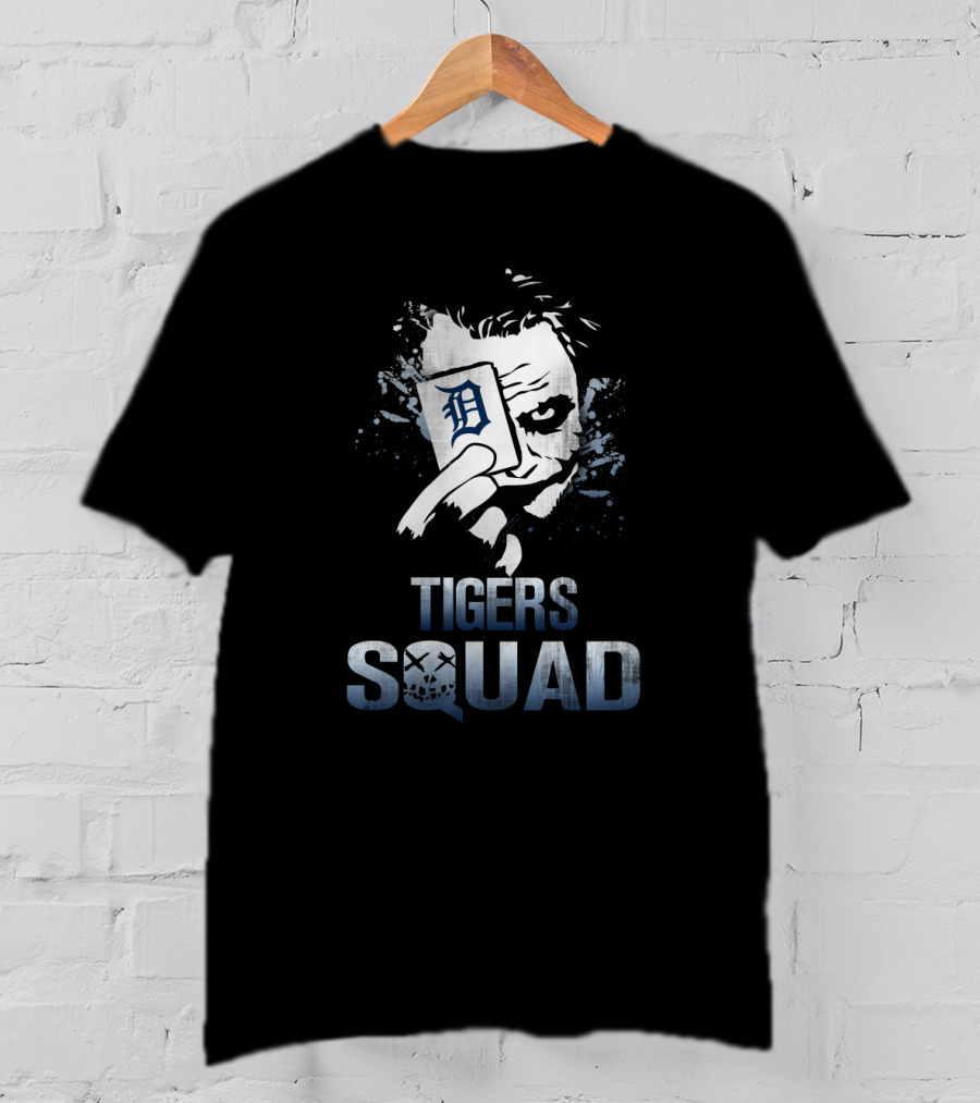 Detroit Tigers Squad Joker Card Fan T-Shirt