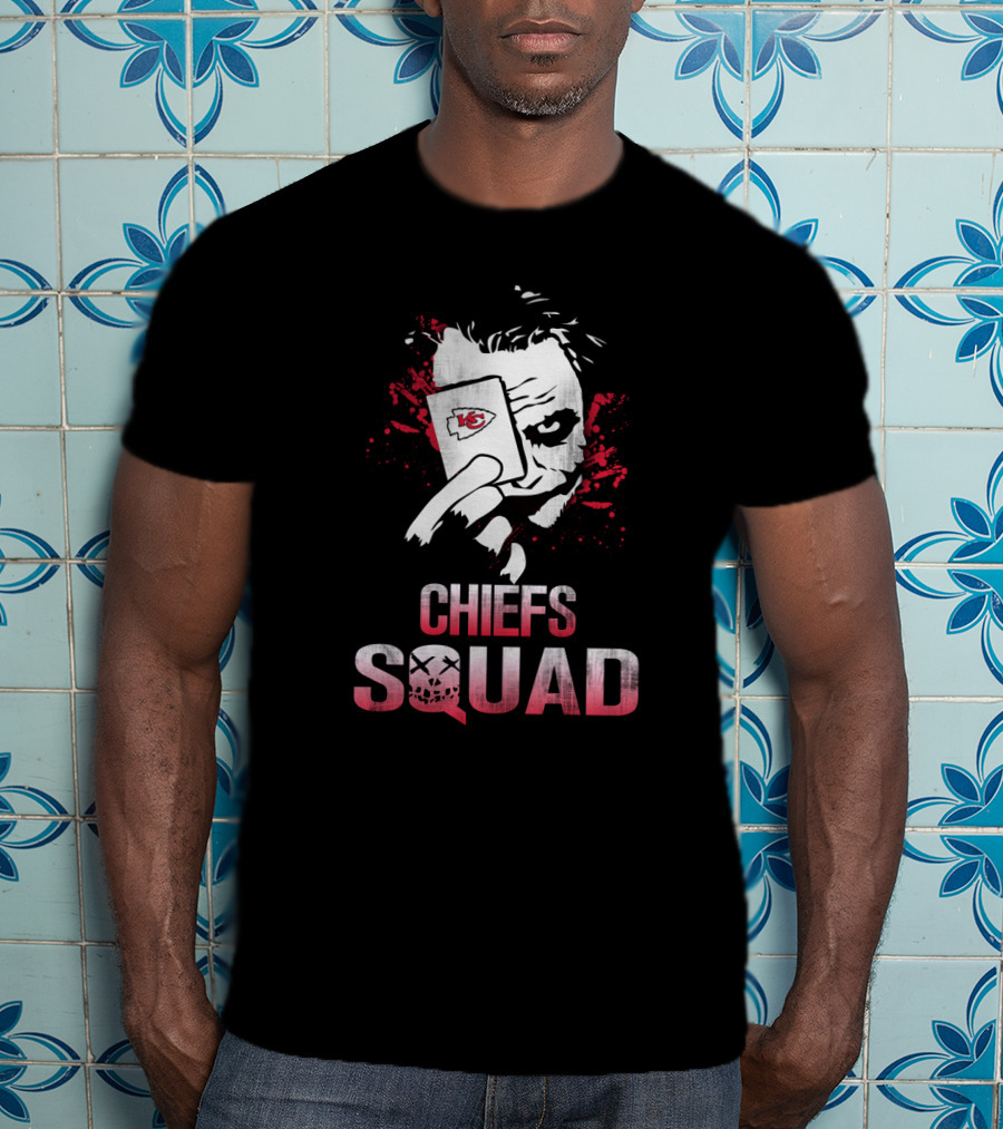 Chiefs Squad Joker Kansas City Chiefs Fans T-Shirt