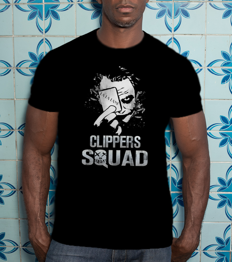 Clippers Squad La La Land Joker Card T-Shirt