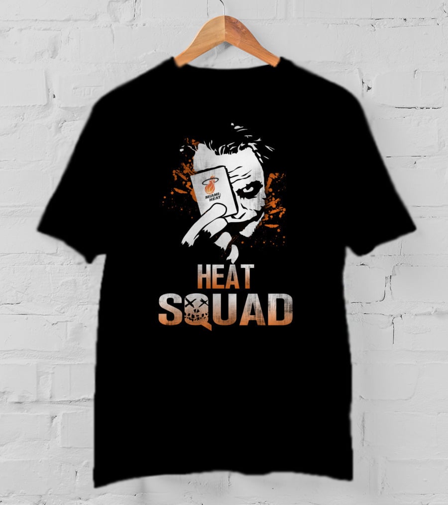 Joker Heat Squad Miami Heat Fans T-Shirt