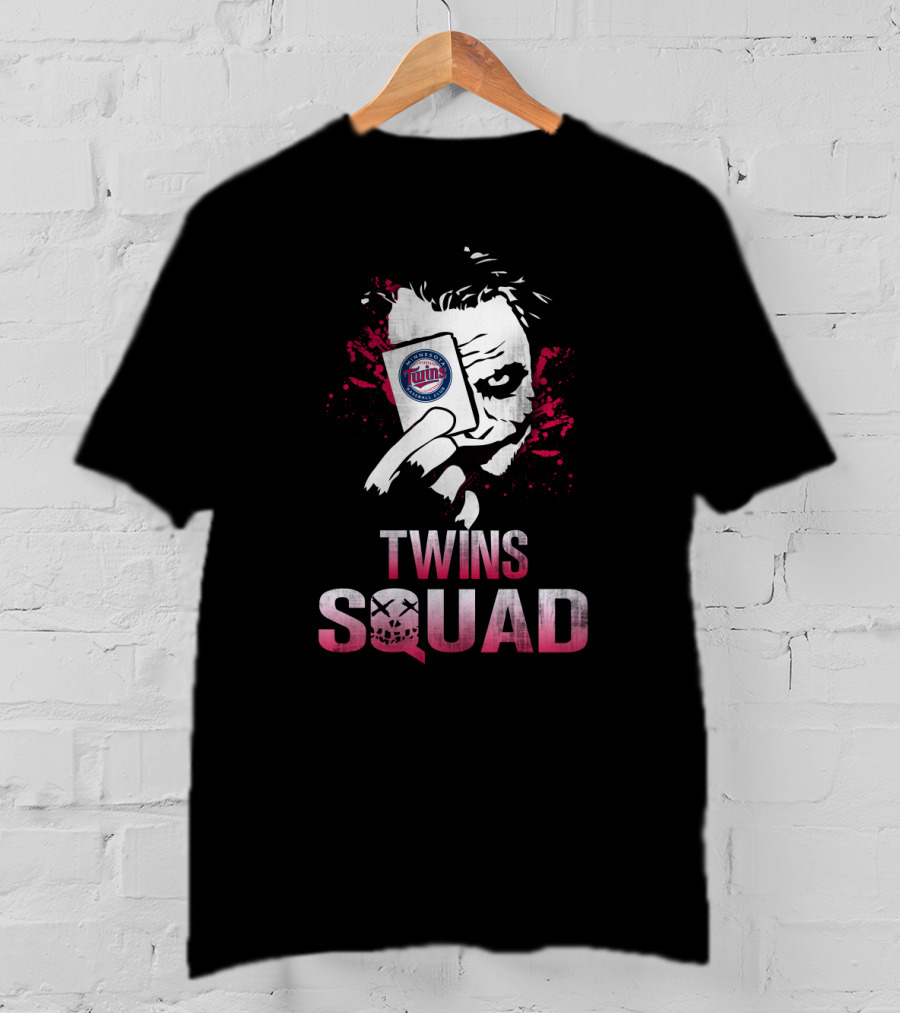 Twins Squad Joker Playing Card Minnesota Twins Fans T-Shirt