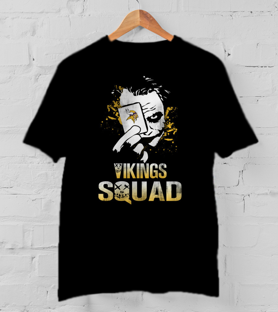 Vikings Squad Joker Card Minnesota Fans T-Shirt