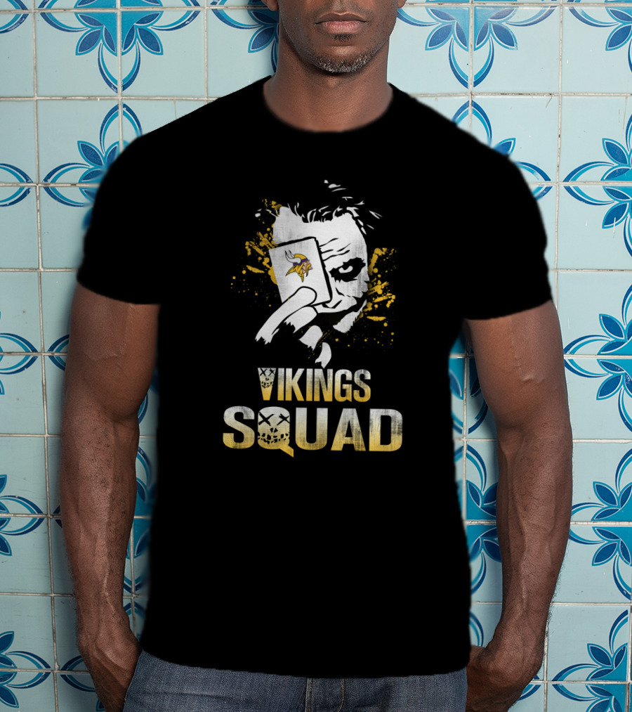 Vikings Squad Joker Card Minnesota Fans T-Shirt
