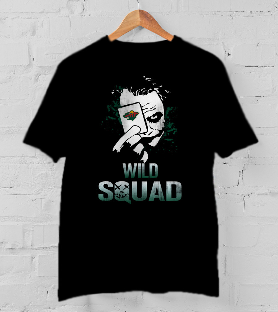 Wild Squad Joker Minnesota Wild Fans T-Shirt