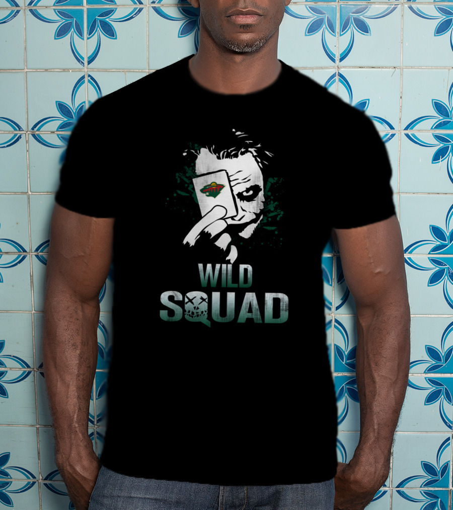 Wild Squad Joker Minnesota Wild Fans T-Shirt