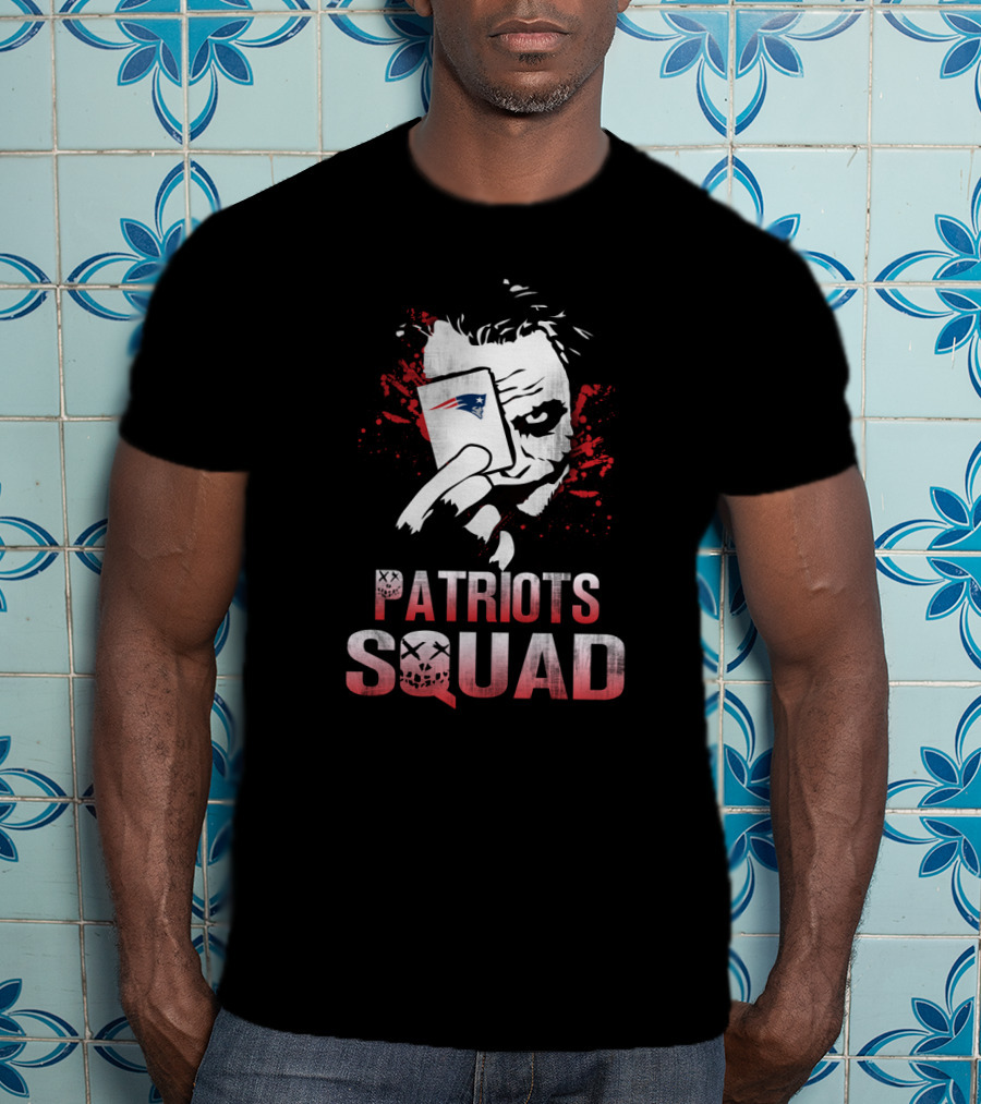 Patriots Squad Joker Card Mashup T-Shirt