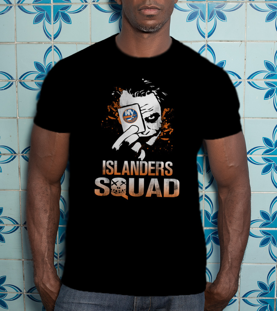 Islanders Squad Joker Card New York Islanders Fans T-Shirt