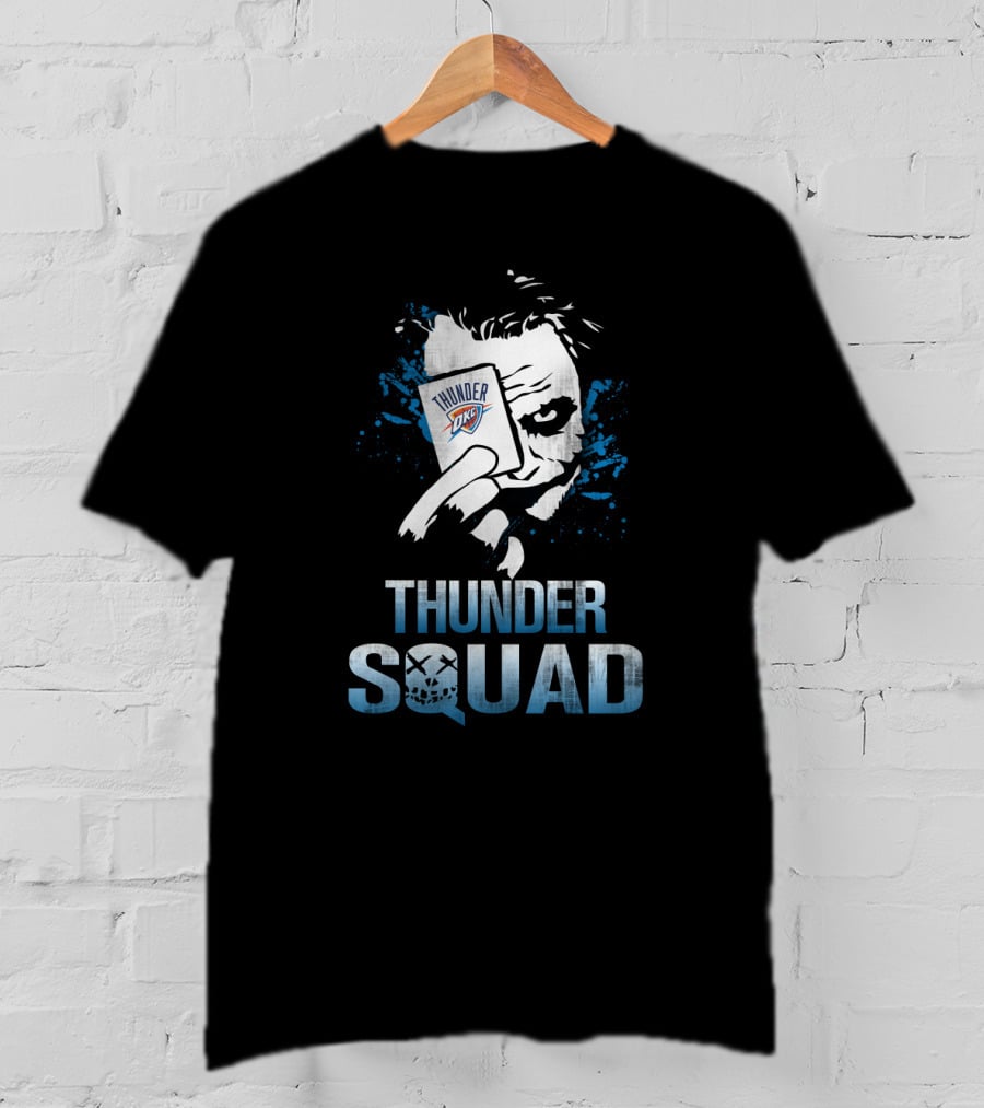 Thunder Squad Joker Thunder Okc Fans T-Shirt