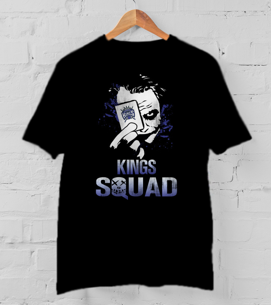 Kings Squad Joker Sacramento Kings Fans T-Shirt