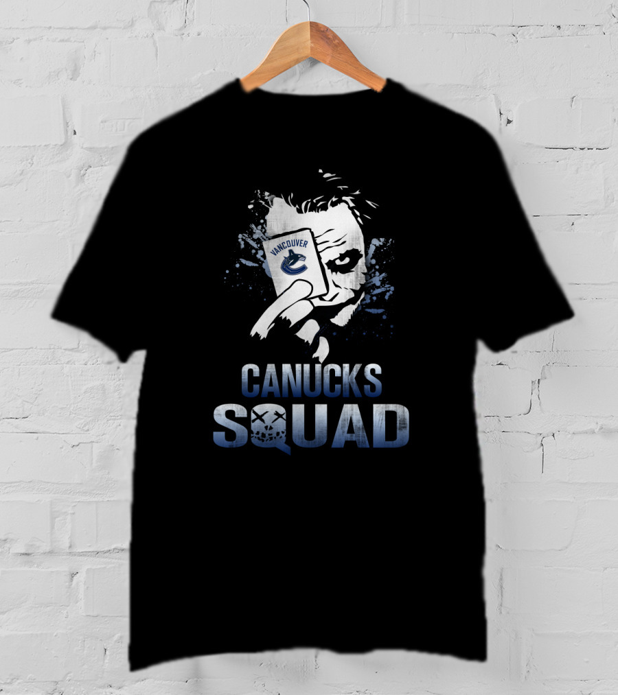 Vancouver Canucks Squad With Joker Card T-Shirt