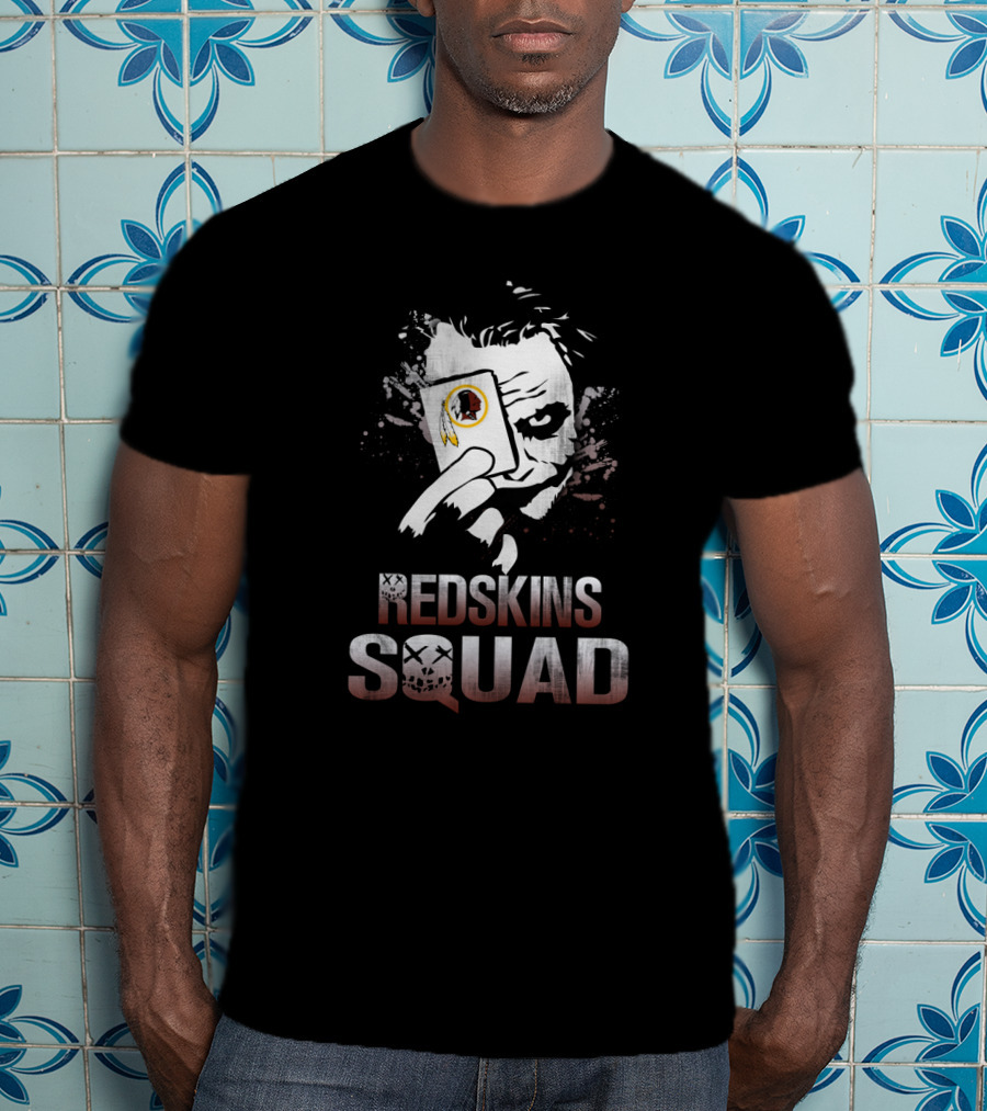 Redskins Squad Joker Card T-Shirt