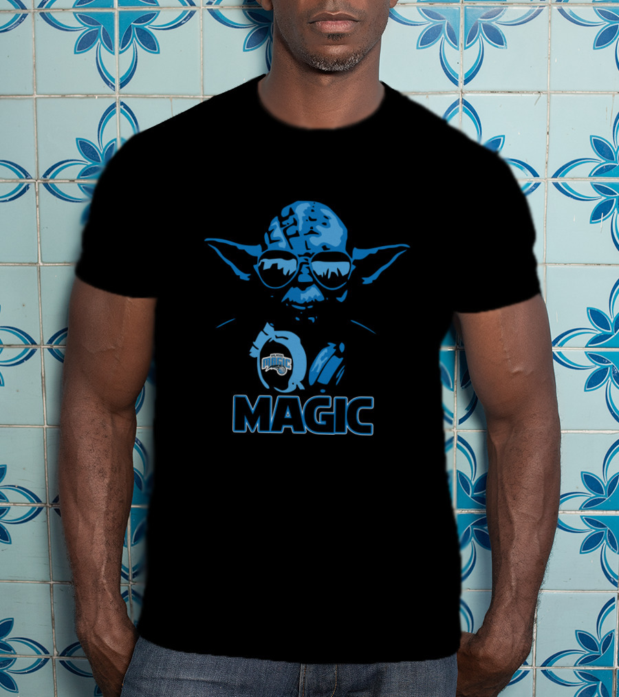 Yoda Star Wars Orlando Magic Fans Magic T-Shirt