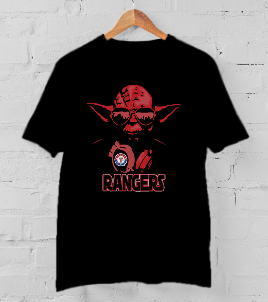 Yoda Rangers Star Wars Texas Fans T-Shirt