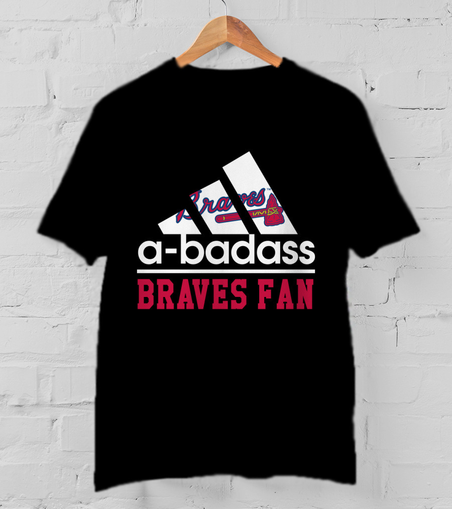 Braves Fan A-Badass Sports Graphic T-Shirt