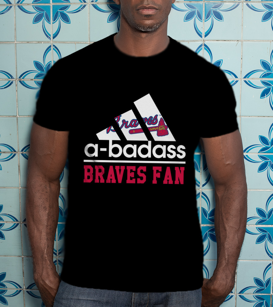 Braves Fan A-Badass Sports Graphic T-Shirt