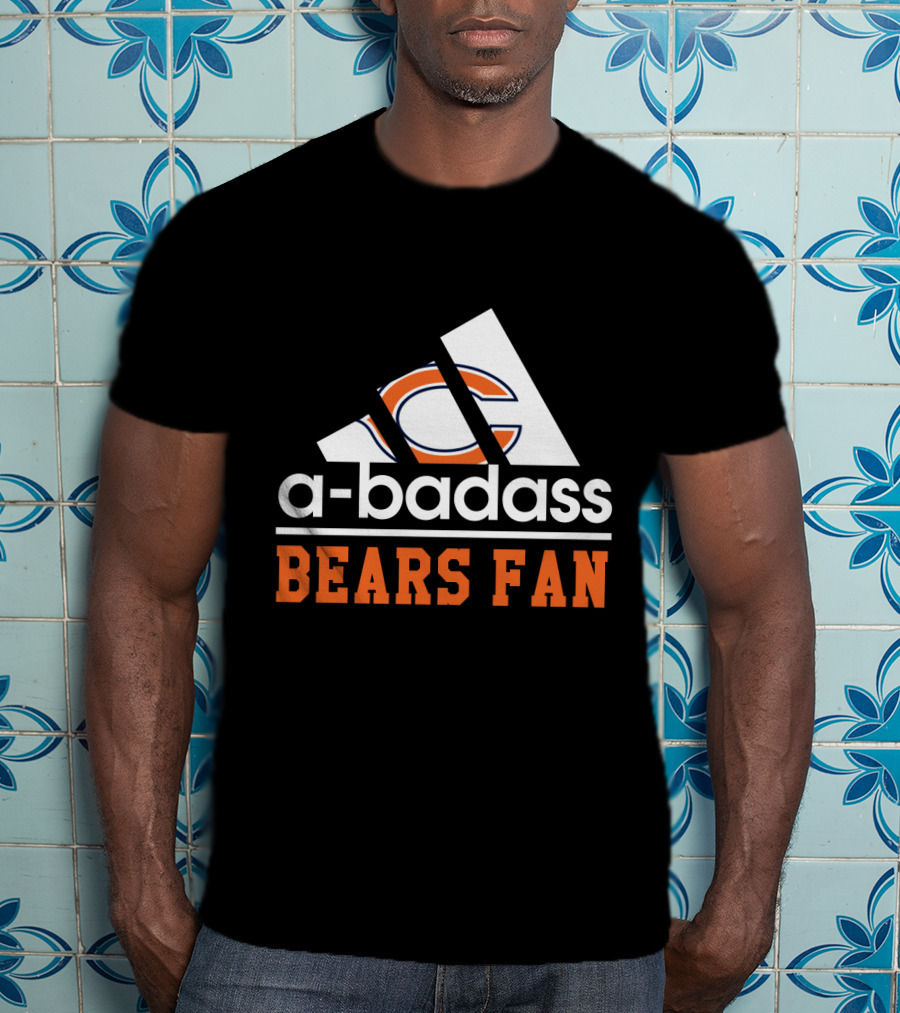 A-Badass Bears Fan Chicago T-Shirt