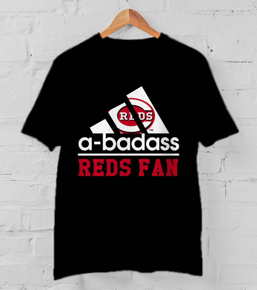 Cincinnati Reds Fan A-Badass Reds T-Shirt