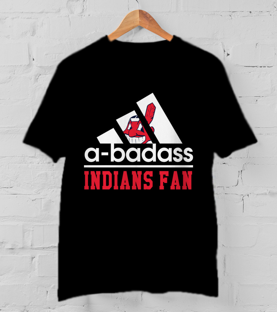 A-Badass Indians Fan T-Shirt