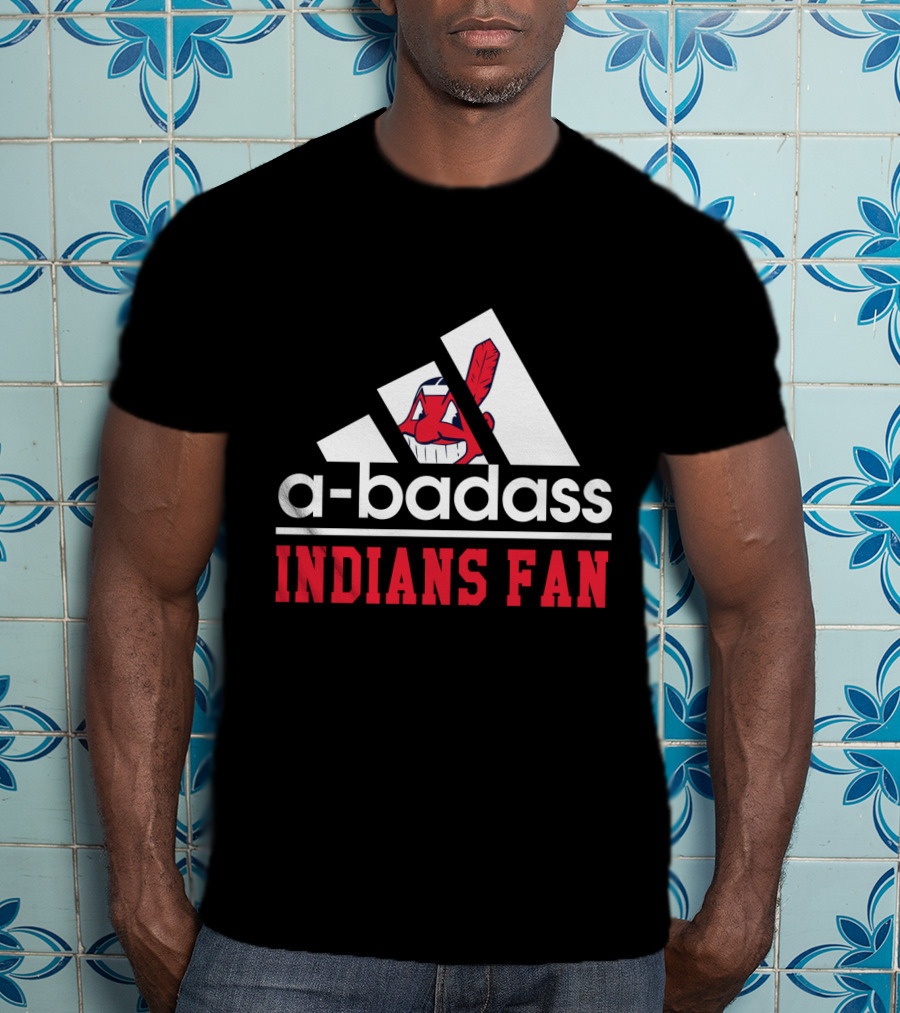 A-Badass Indians Fan T-Shirt