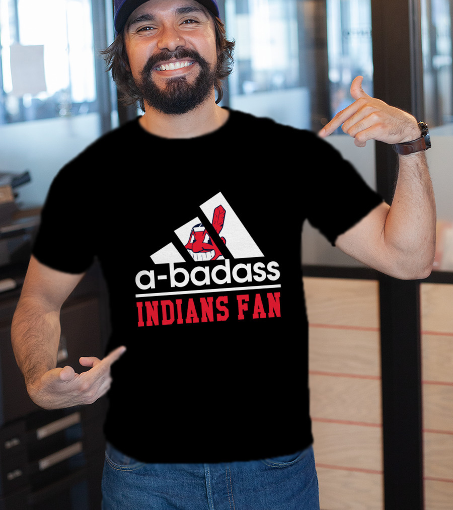 A-Badass Indians Fan T-Shirt