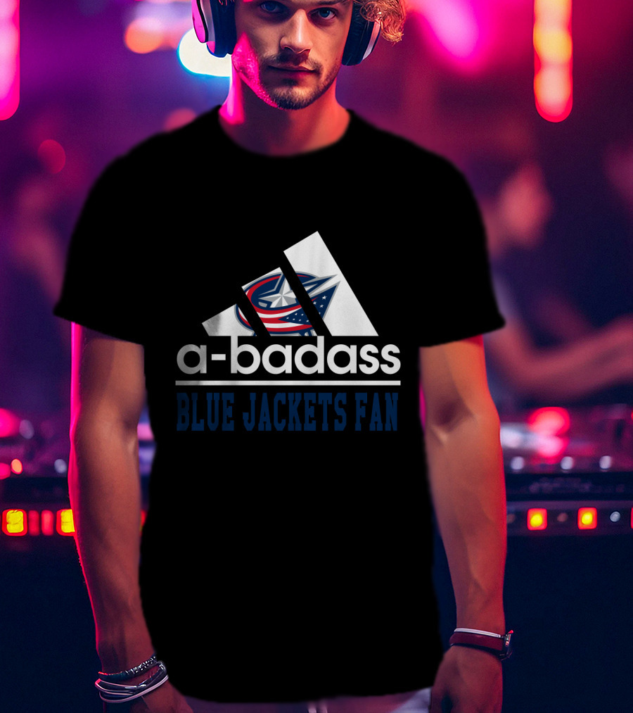 Columbus Blue Jackets A-Badass T-Shirt