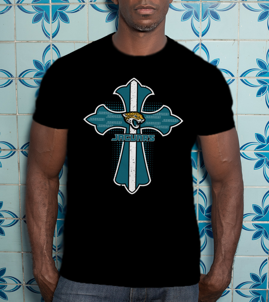 Jaguars Cross Logo Jacksonville Jaguars T-Shirt
