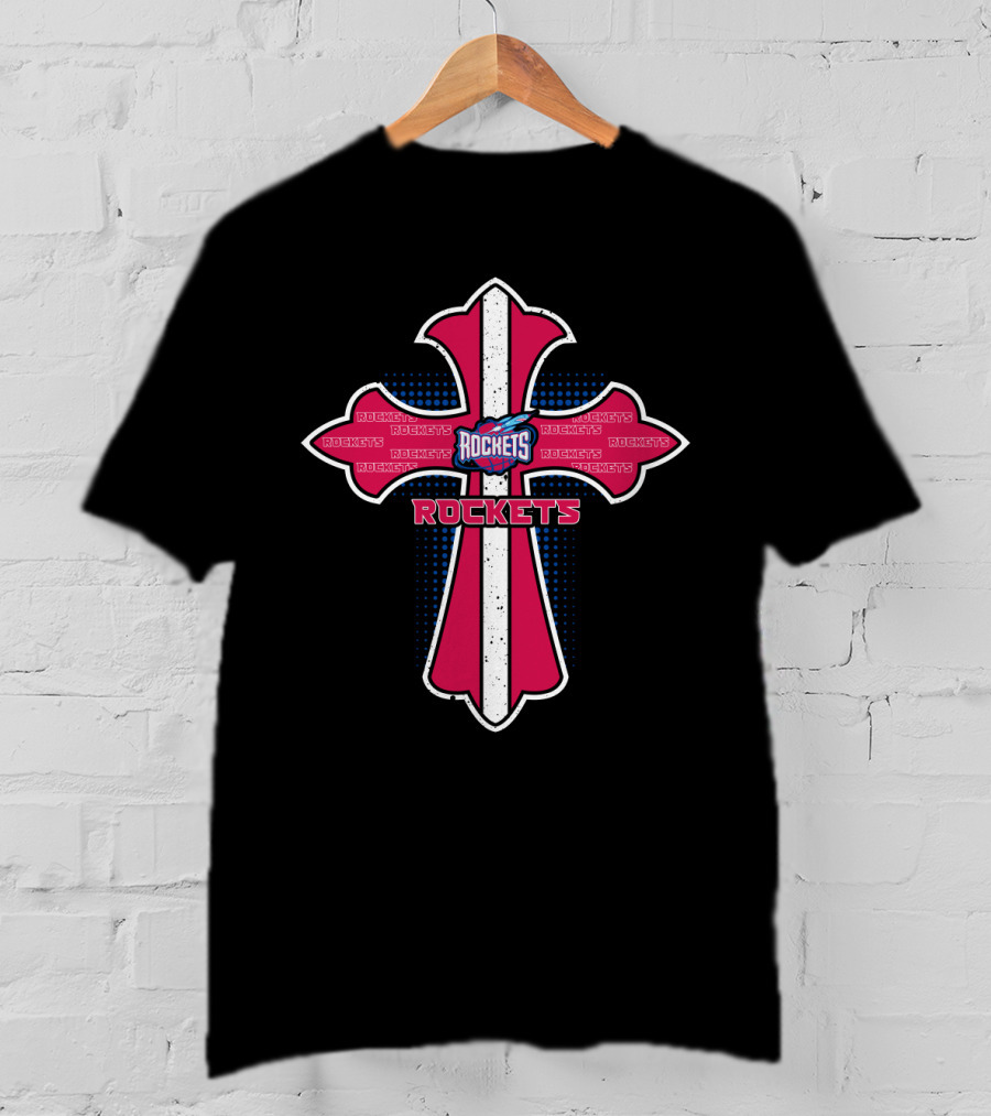 Rockets Cross For Jesus And Houston Fans T-Shirt