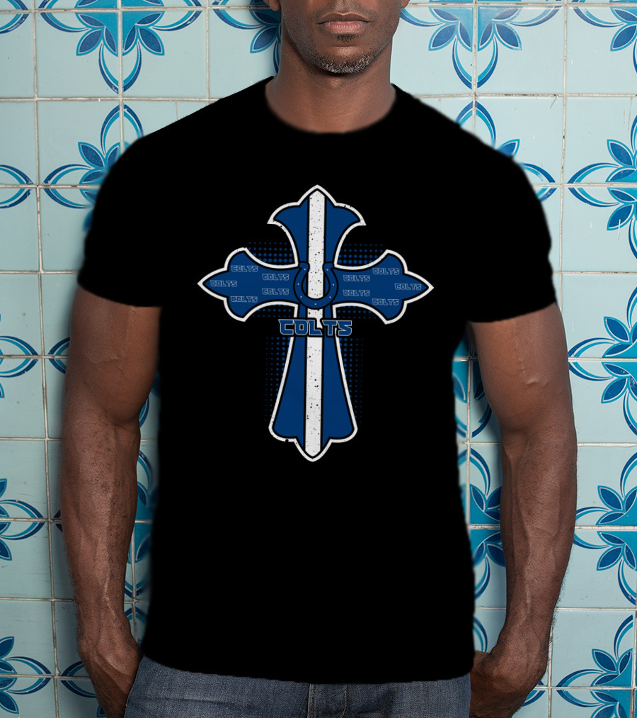 Colts Cross For Jesus Indianapolis Colts Fans T-Shirt