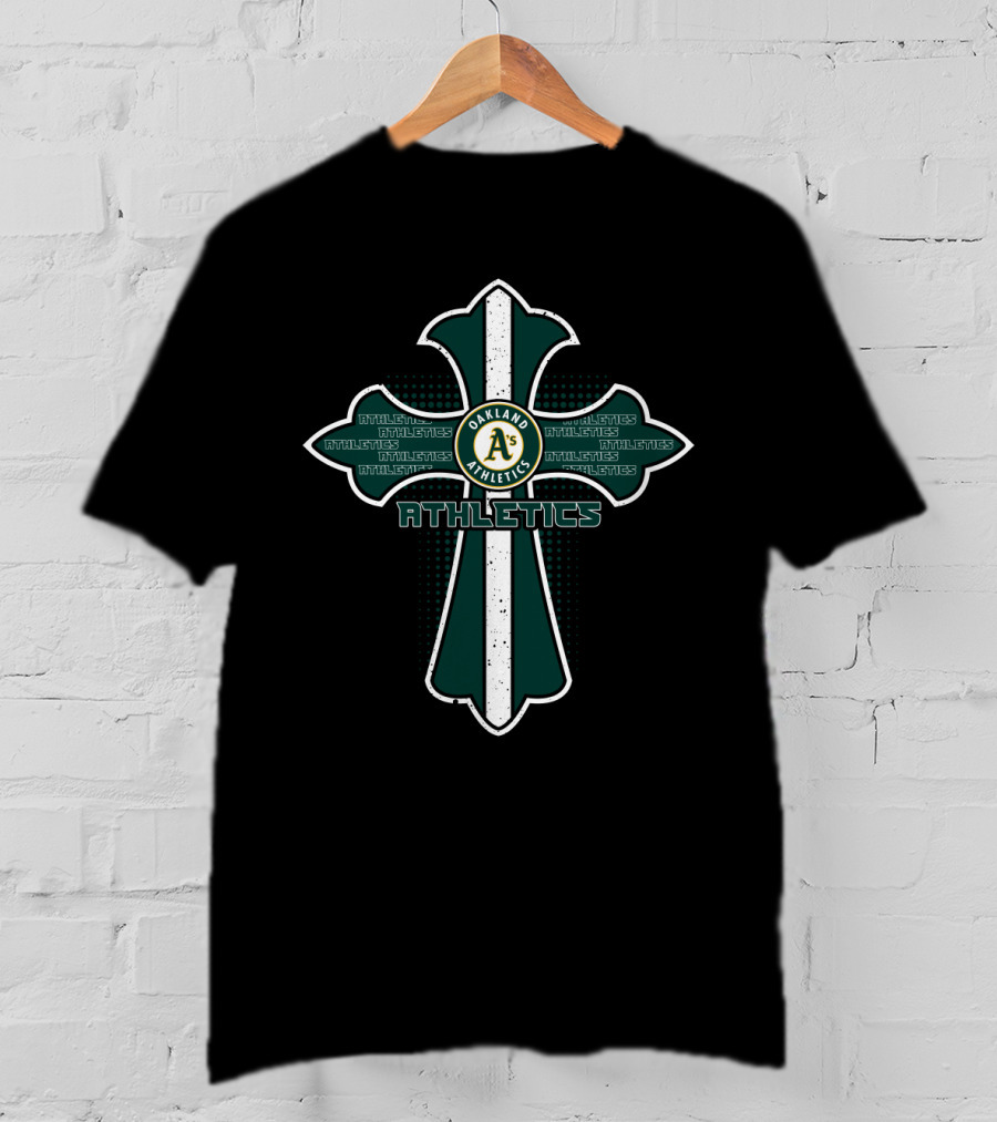 Oakland Athletics Cross For Jesus Fans T-Shirt