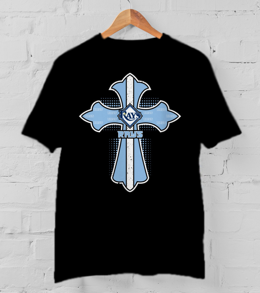 Rays Cross For Jesus And Tampa Bay Rays Fans T-Shirt