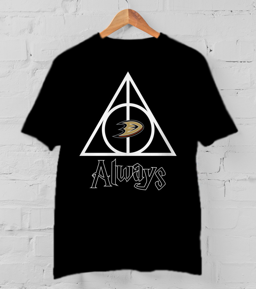 Anaheim Ducks Deathly Hallows Always T-Shirt