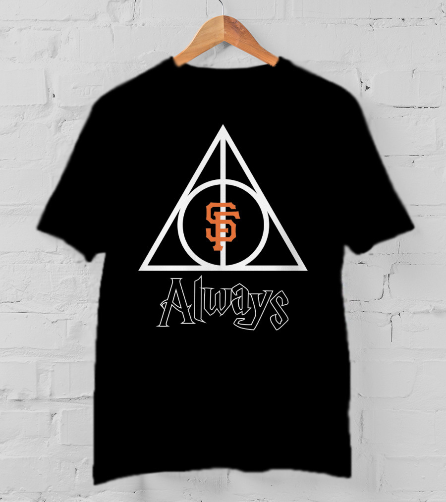 Always San Francisco Giants Deathly Hallows T-Shirt