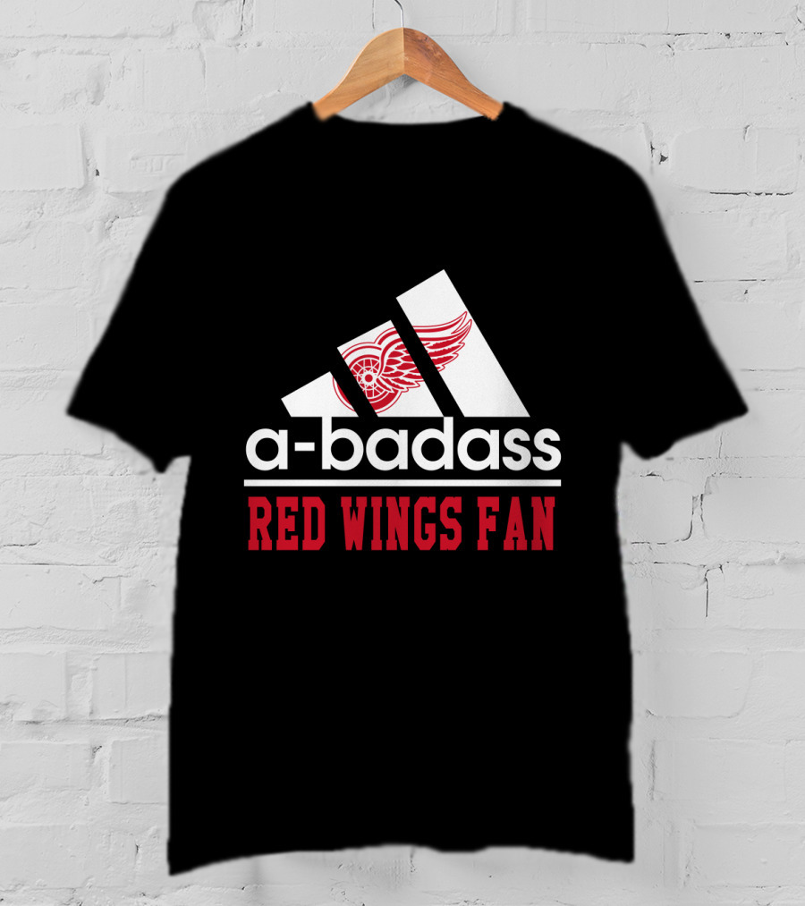 Detroit Red Wings Fan A-badass T-Shirt